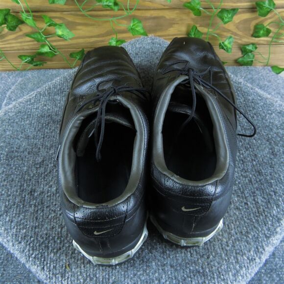 Nike Men's Golf Zoom‎ Air Sneaker Black Leather Size 12M Gently Used 2025 - Picture 4 of 7